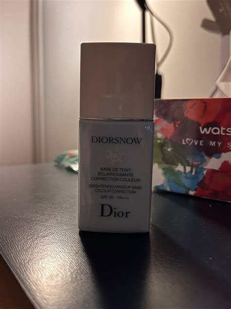 diorsnow brightening makeup color correction